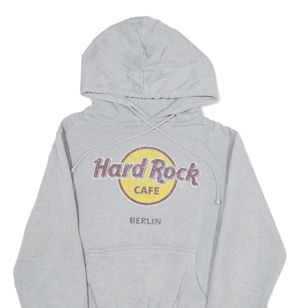 HARD ROCK CAFE Berlin Womens Grey Hoodie S Online Hot Sale