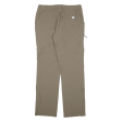 THE NORTH FACE Zip-off Womens Trousers Brown Regular Straight Nylon W31 L31 Online