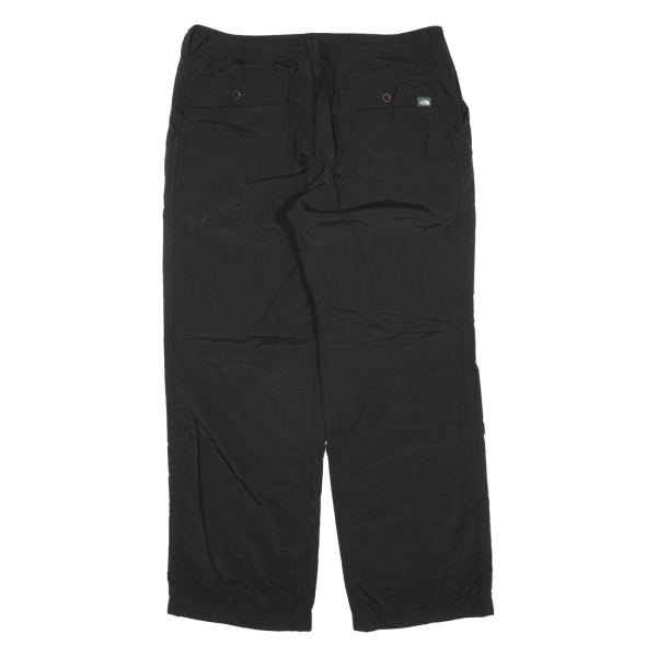 THE NORTH FACE Womens Trousers Black Loose Straight Nylon W34 L28 Online