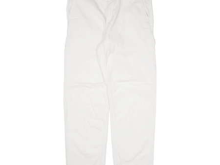 CARHARTT WIP Pierce Pant Carpenter Workwear Womens Jeans White Boyfriend W31 L28 Online Sale