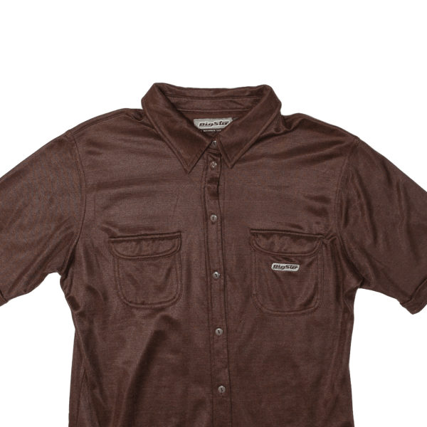 BIG STAR The Ultimate Experience Womens Plain Shirt Brown L Supply