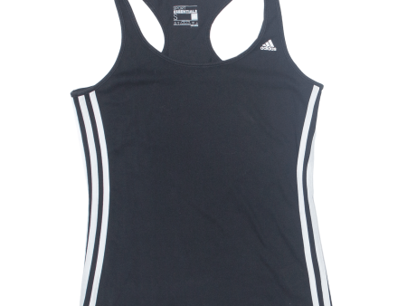 ADIDAS Activewear Womens Sports Vest Black Sleeveless S For Sale