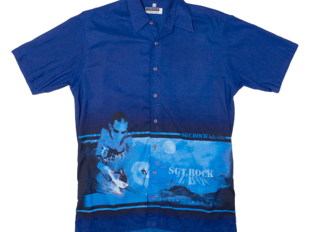 ANGELO LITRICO Kelly Slater Pro Surfer Mens Shirt Blue L Fashion