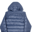 ADIDAS Insulated Womens Puffer Jacket Blue Hooded S For Sale