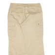 TOM TAILOR Cargo Mens Trousers Beige Loose Straight W36 L30 Sale