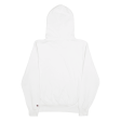 CHAMPION Womens White Hoodie L For Discount