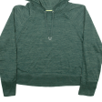 CALVIN KLEIN Performance Stretch Womens Green Hoodie L on Sale