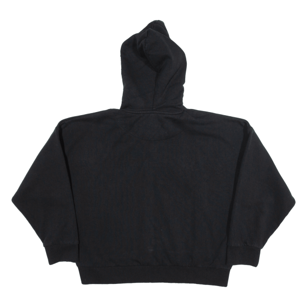 KARL KANI Cropped Womens Black Hoodie S For Discount