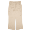 TOM TAILOR Cargo Mens Trousers Beige Loose Straight W35 L31 Fashion