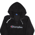 CHAMPION 1 4 Zip Fleece Womens Black Hoodie L on Sale