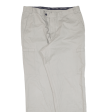 WARREN & PARKER Cargo Mens Trousers Grey Regular Tapered W38 L33 Sale