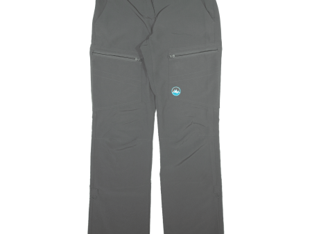 POLARINO Outdoor Womens Trousers Grey Regular Straight W32 L34 For Discount