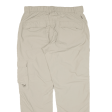 SALEWA Cargo Womens Trousers Beige Relaxed Straight W34 L30 Fashion