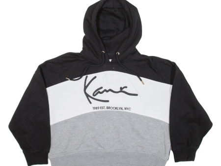 KARL KANI Womens Black Hoodie XS For Discount