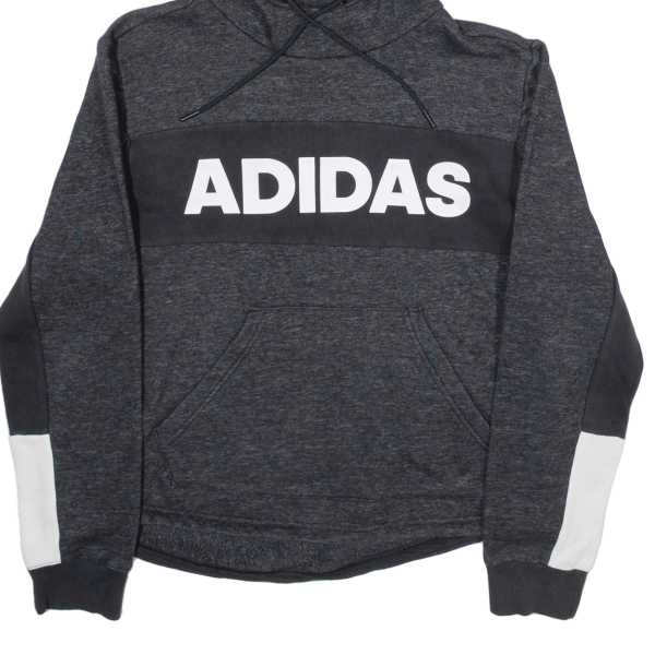 ADIDAS Boys Grey Hoodie M on Sale