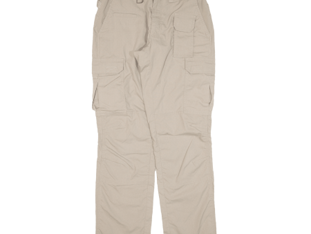 5.11 TACTICAL Cargo Mens Trousers Beige Regular Straight W28 L32 Supply