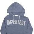 IM?ERFECT Womens Blue Hoodie XS Online