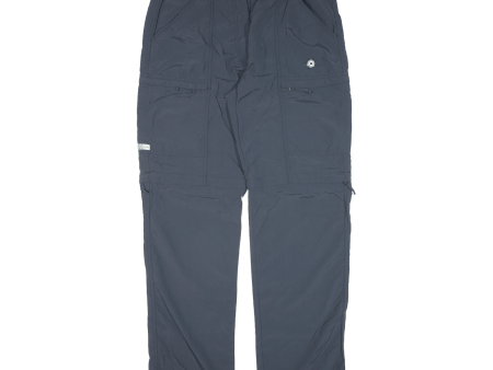 SALEWA Zip-off Womens Trousers Blue Relaxed Straight W34 L32 Fashion