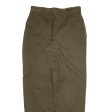 ZERRES Womens Trousers Green Relaxed Tapered W30 L32 Online Sale