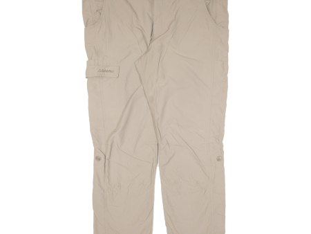 SCHOFFEL Cargo Mens Trousers Beige Relaxed Straight W44 L31 For Sale