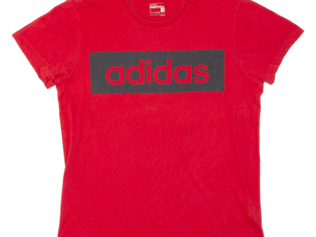 ADIDAS Sports Essentials Mens T-Shirt Red L Online Sale