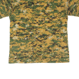 & OTHER STORIES Digi Camo Print Mens T-Shirt Green L on Sale