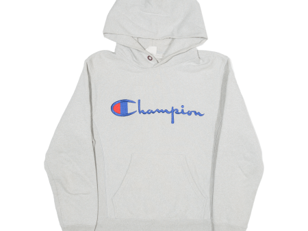 CHAMPION REVERSE WEAVE Mens Grey Hoodie S Online Hot Sale