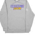 ADIDAS Greenville Football Mens Grey Hoodie USA M Sale