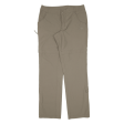 THE NORTH FACE Zip-off Womens Trousers Brown Regular Straight Nylon W31 L31 Online