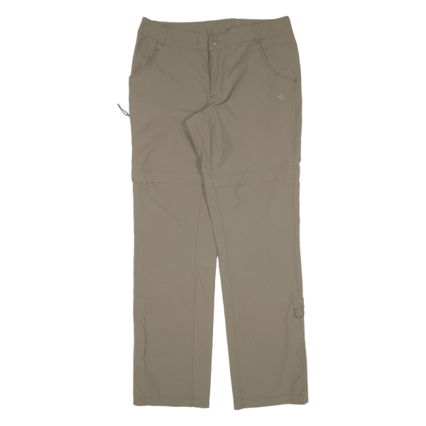 THE NORTH FACE Zip-off Womens Trousers Brown Regular Straight Nylon W31 L31 Online