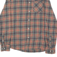 ACCANTO Mens Shirt Blue Plaid Long Sleeve L Online now