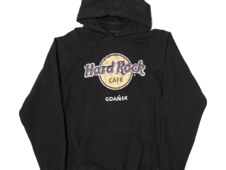 HARD ROCK CAFE Gdansk Mens Black Hoodie M Hot on Sale