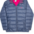 ADIDAS Insulated Womens Puffer Jacket Blue Hooded S For Sale