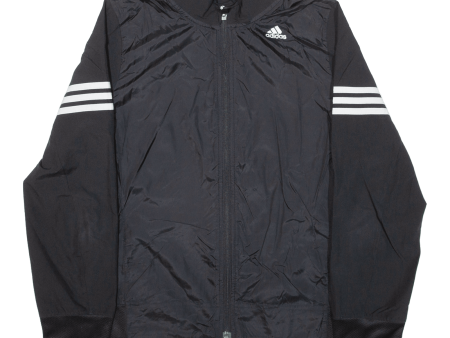 ADIDAS Womens Track Jacket Black S For Discount