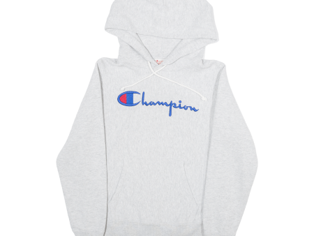 CHAMPION REVERSE WEAVE Womens Grey Hoodie XS Hot on Sale