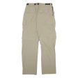 RIDGEPORT Detachable Legs Mens Trousers Beige Regular Straight W28 L29 Cheap