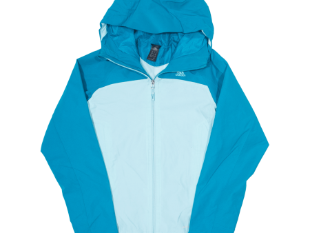 ADIDAS Climaproof Womens Rain Jacket Blue Hooded UK 12 Online