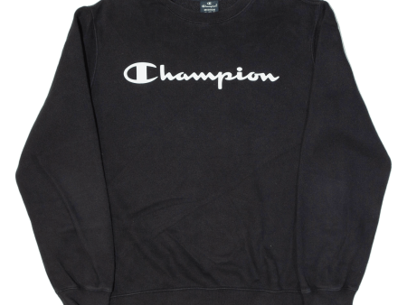 CHAMPION Mens Sweatshirt Black M Online now