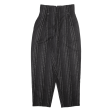 Womens Trousers Black Relaxed Mom Wool W26 L29 Online Hot Sale