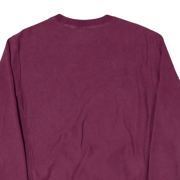 CHAMPION REVERSE WEAVE Boys Sweatshirt Maroon L Supply