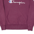 CHAMPION REVERSE WEAVE Boys Sweatshirt Maroon L Supply