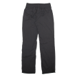 H&M Womens Trousers Black Regular Straight W28 L30 Discount