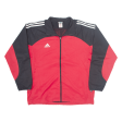 ADIDAS Mens Coach Jacket Red L Online Sale