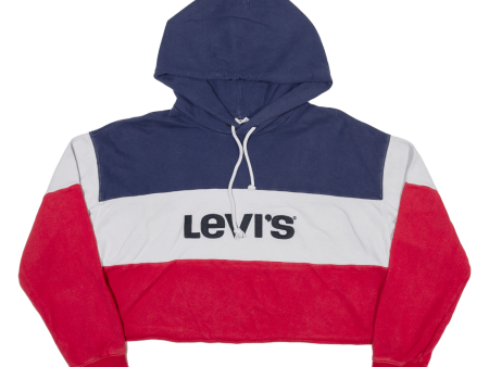 LEVI S Cropped Womens Red Hoodie L For Sale