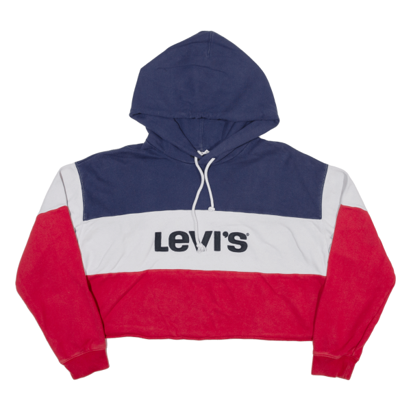 LEVI S Cropped Womens Red Hoodie L For Sale