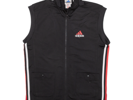 ADIDAS Mens Track Gilet Black XS on Sale