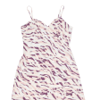 CUPSHE Womens Day Dress Beige Animal Print Sleeveless Long L Online now