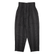 Womens Trousers Black Relaxed Mom Wool W26 L29 Online Hot Sale