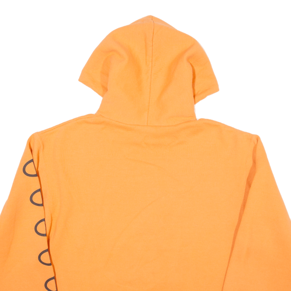 CHAMPION Mens Orange Hoodie M Cheap