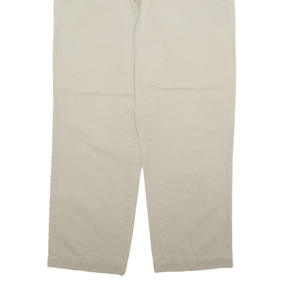 TOMMY HILFIGER Mens Trousers Beige Regular Straight W34 L30 Online Sale